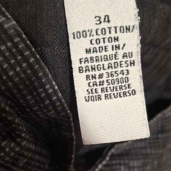 Calvin Klein Black Casual Shorts with Textured Fabric - Picture 7 of 7